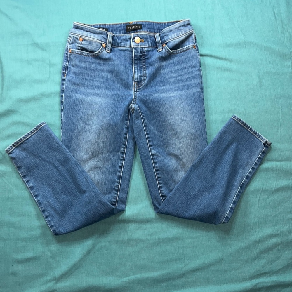 Talbots size 2 Petite slim ankle jean